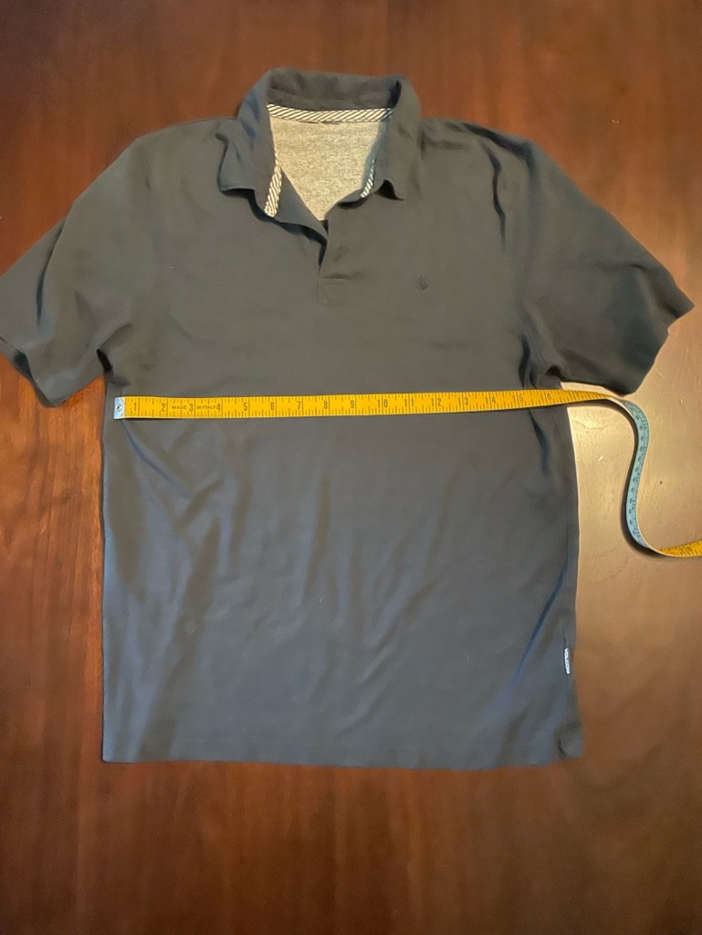 Men's Small Volcom Polo Shirt - Navy